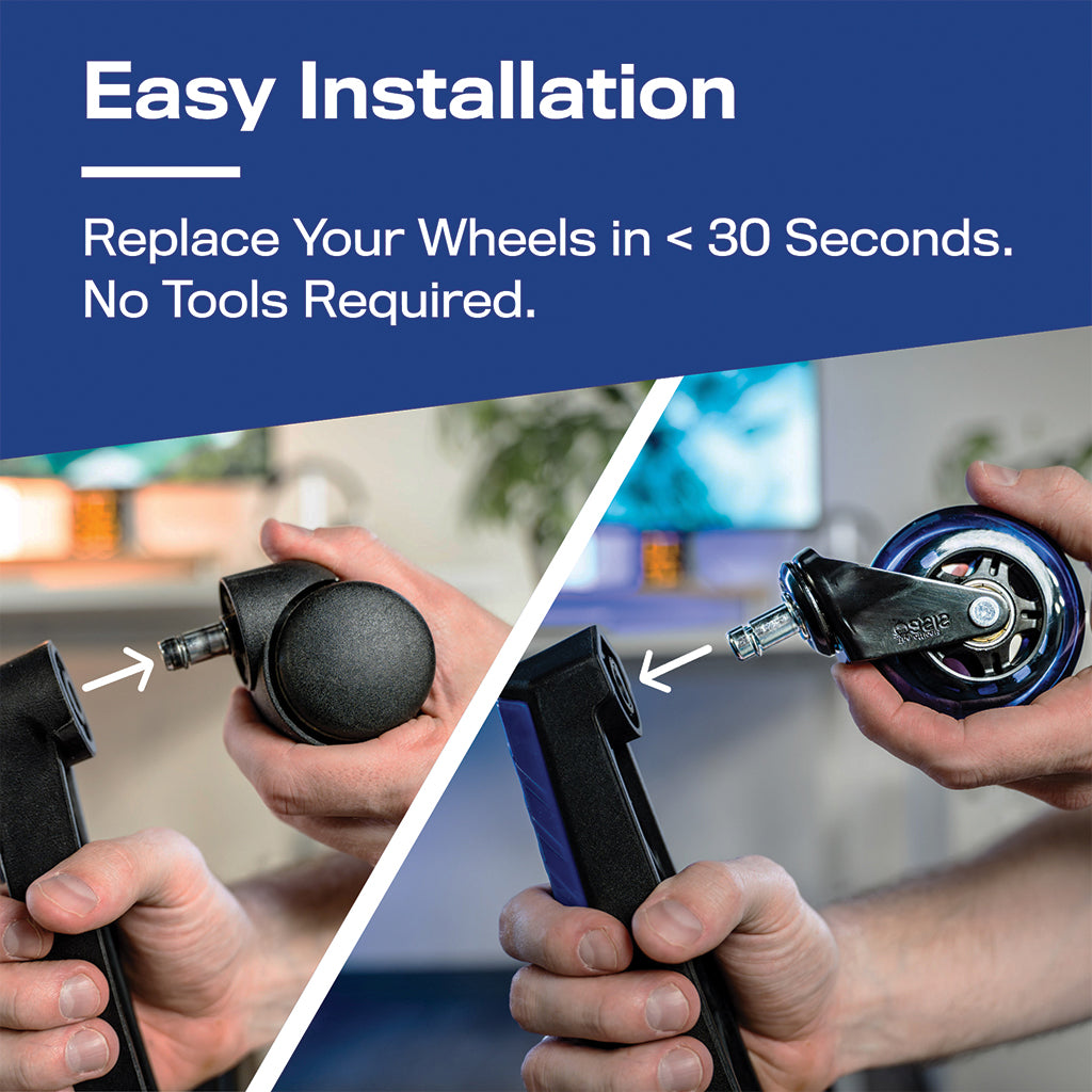 GlidePro Rollerblade Chair Wheels