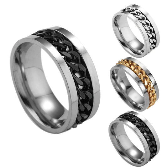 Stainless Steel Spinner Ring