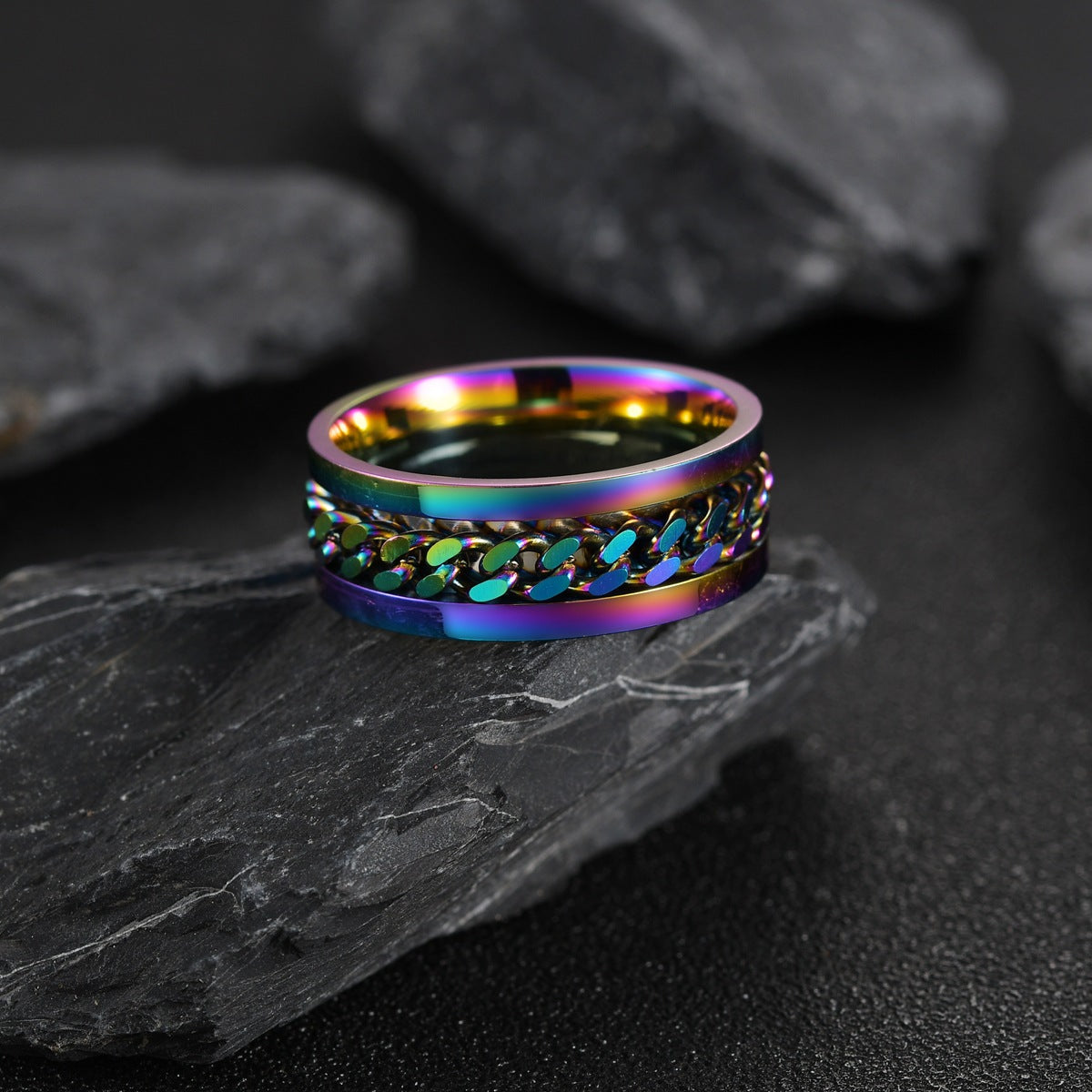 Stainless Steel Spinner Ring