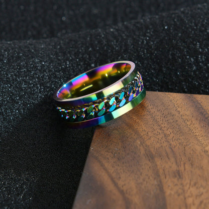 Stainless Steel Spinner Ring