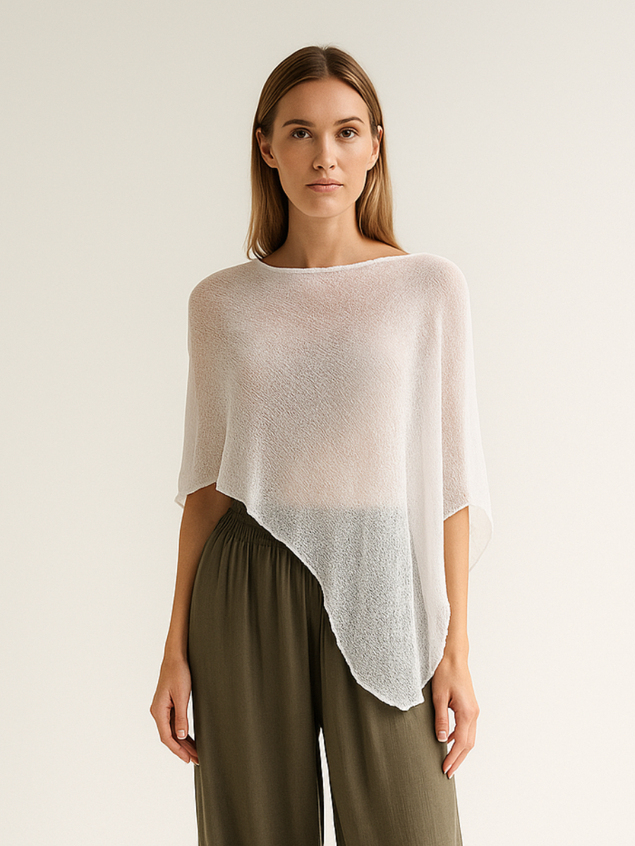 Chic Sheer Poncho
