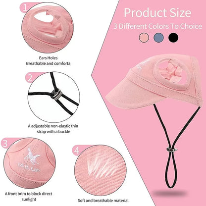 PawParade™ Stylish Dog Sun Hat