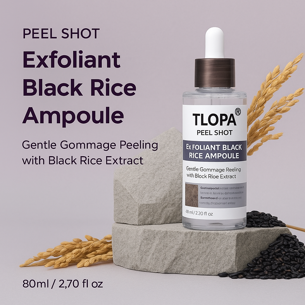 TLOPA® Glow Rice Ampoule Set - Skin Brightening Duo