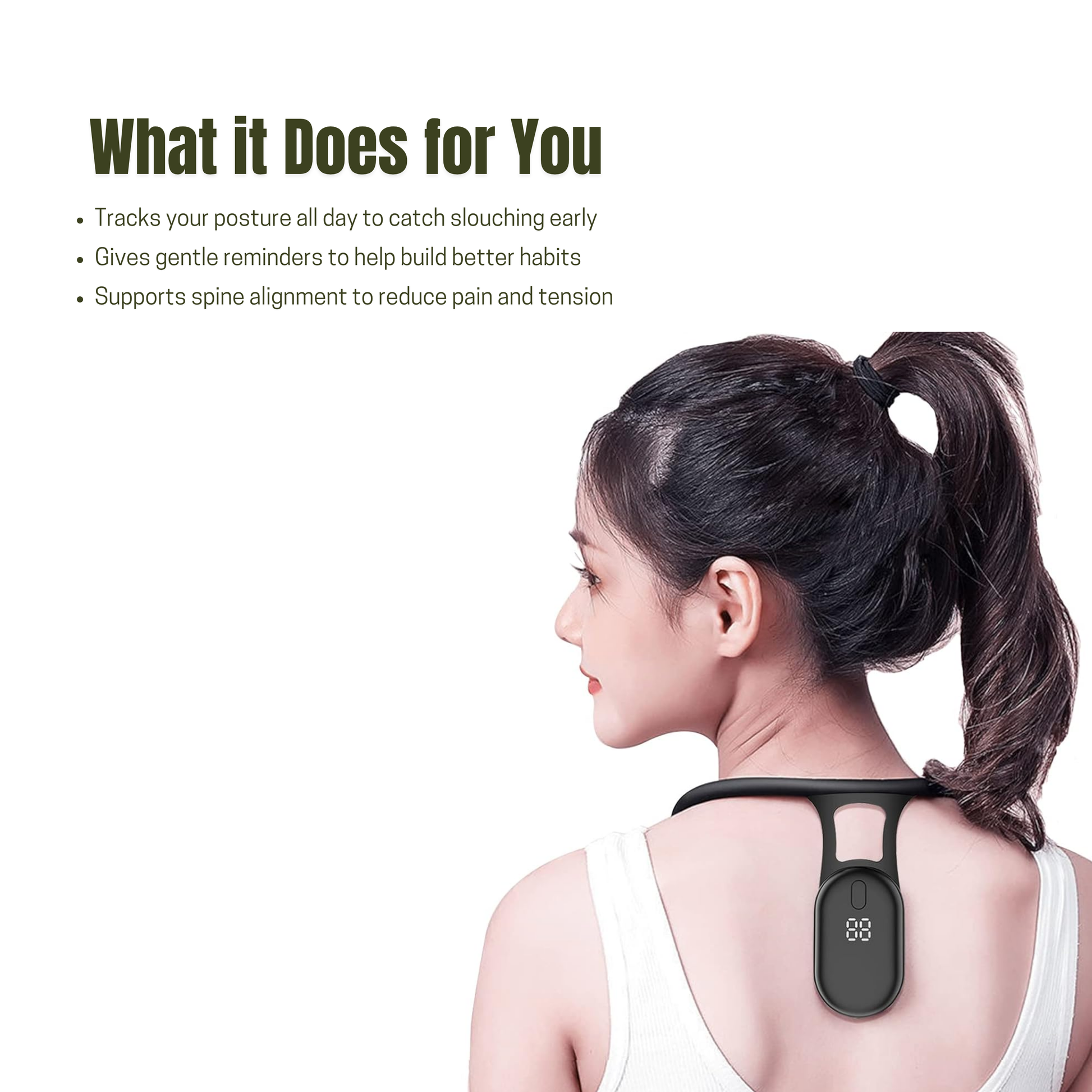 Posturo™ Smart Posture Trainer