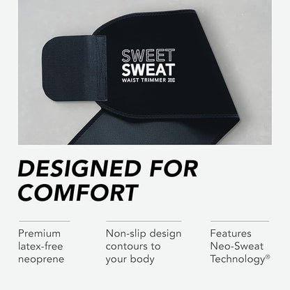 Sports Pro™ Sweat Belt - Premium Waist Trimmer for Intense Workouts