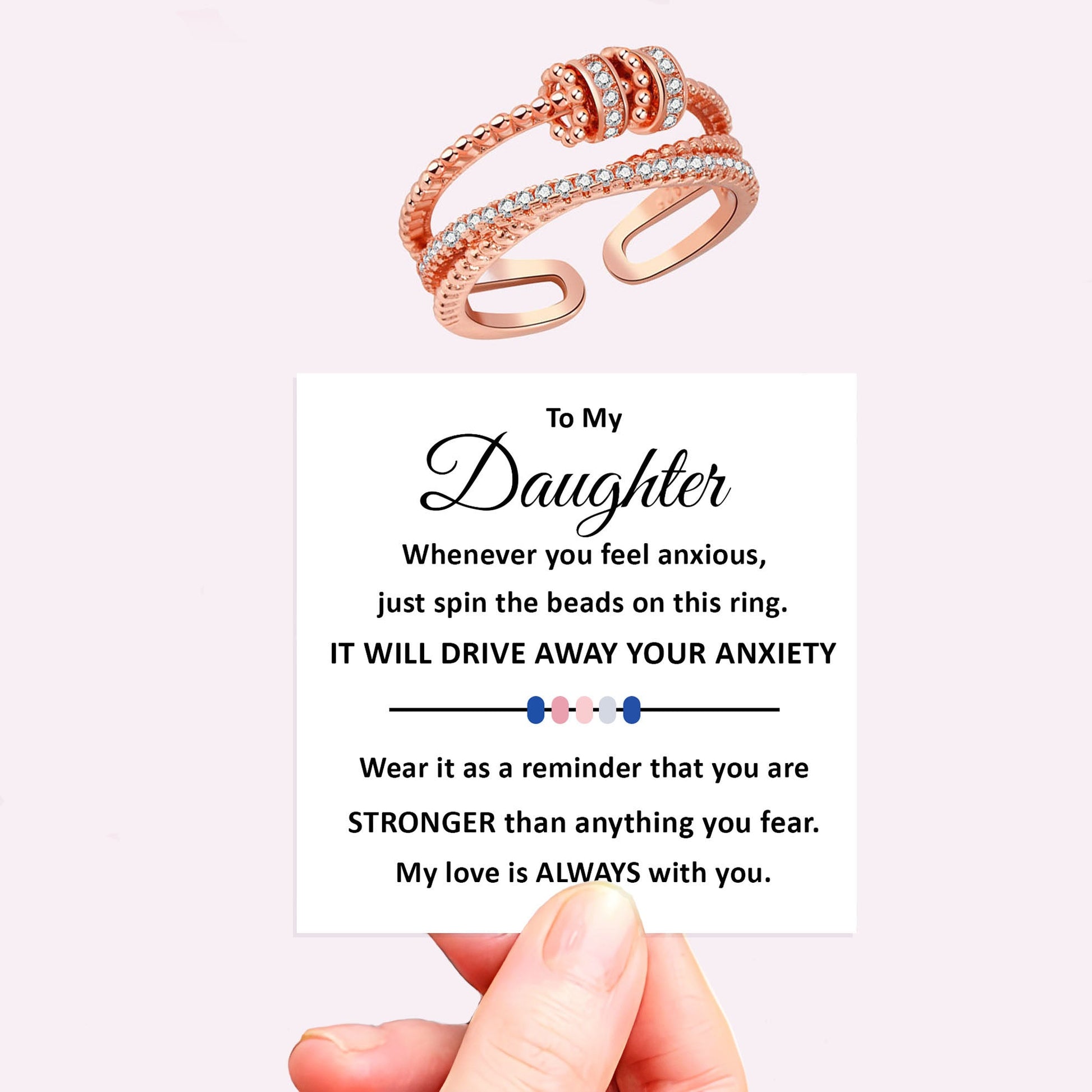 Altura™ Serenity Spinner Ring Set