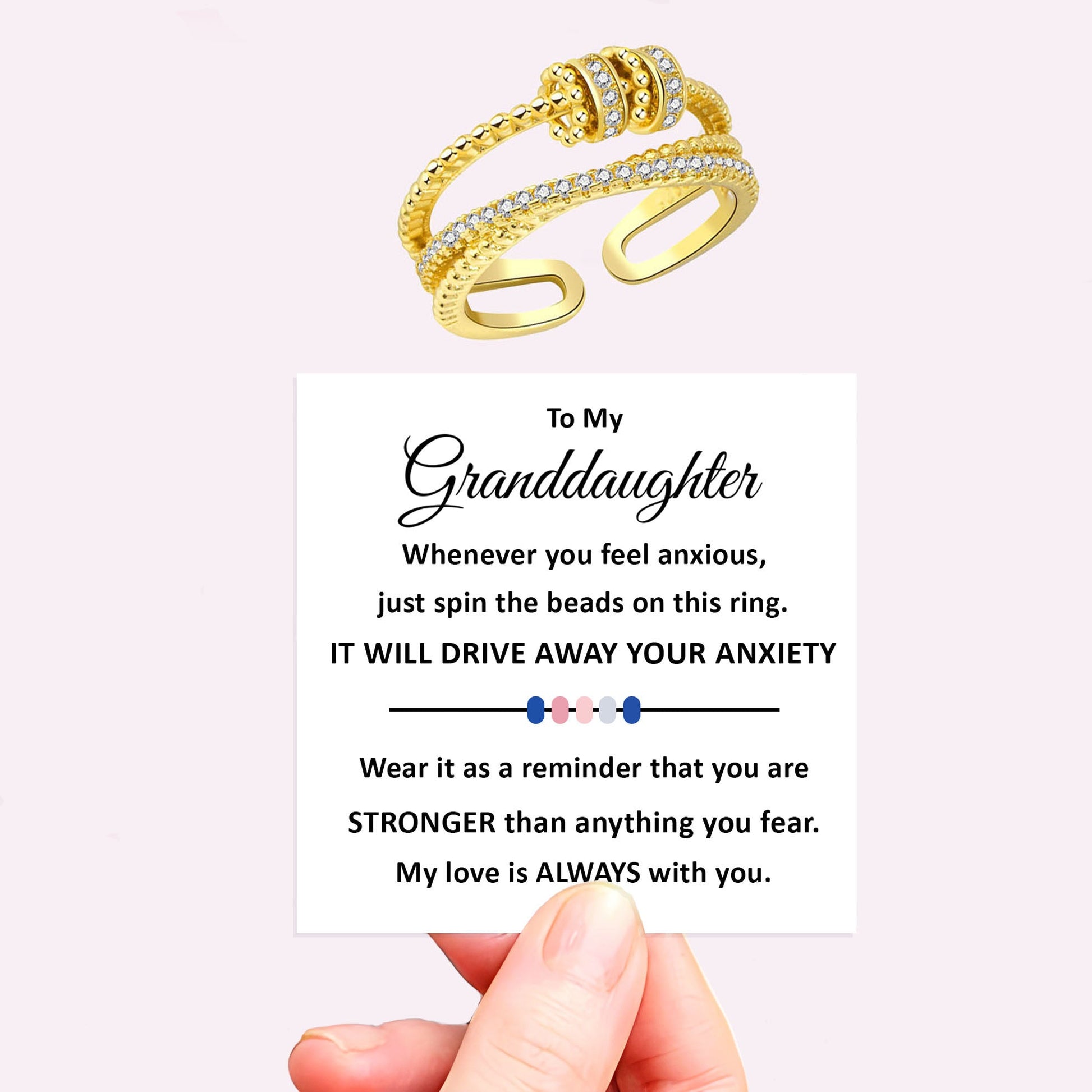 Altura™ Serenity Spinner Ring Set