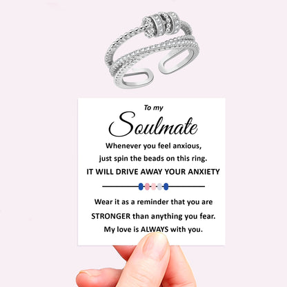 Altura™ Serenity Spinner Ring Set