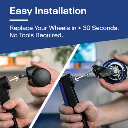 GlidePro Rollerblade Chair Wheels