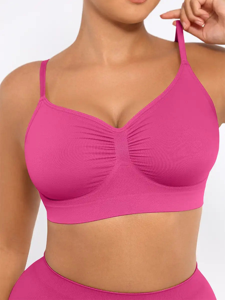 SnugFit Seamless Comfort Bra with Convertible Straps