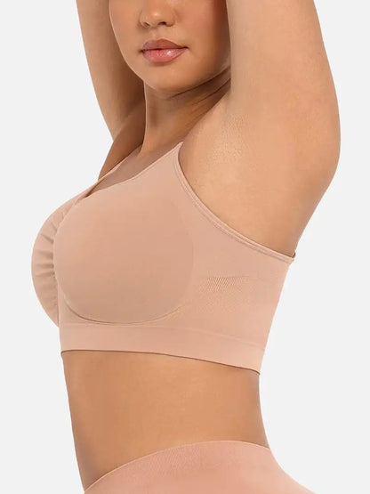 SnugFit Seamless Comfort Bra with Convertible Straps