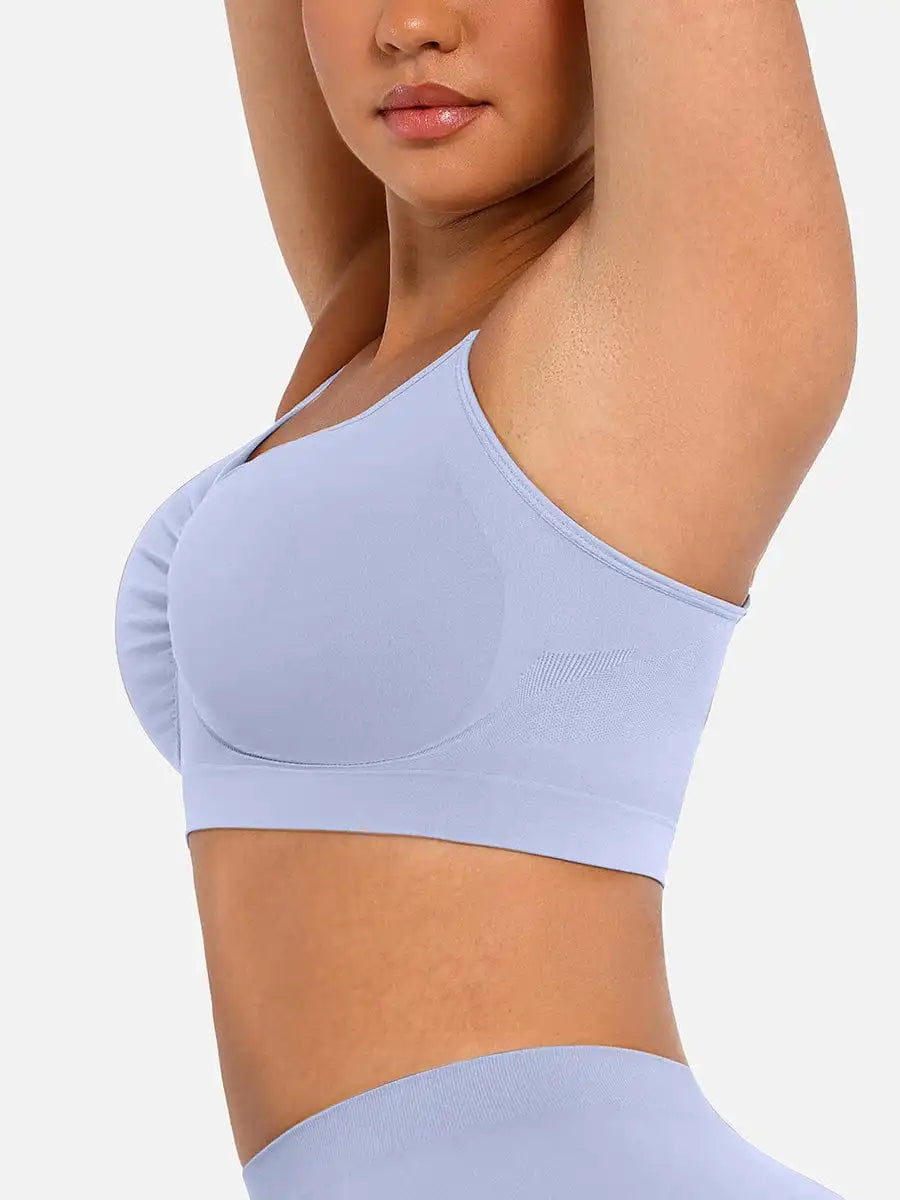 SnugFit Seamless Comfort Bra with Convertible Straps