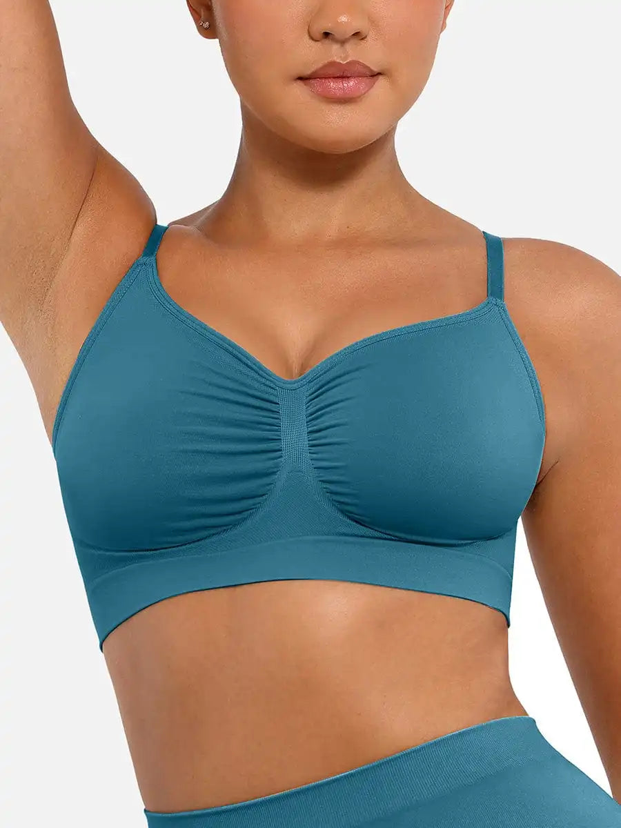 SnugFit Seamless Comfort Bra with Convertible Straps