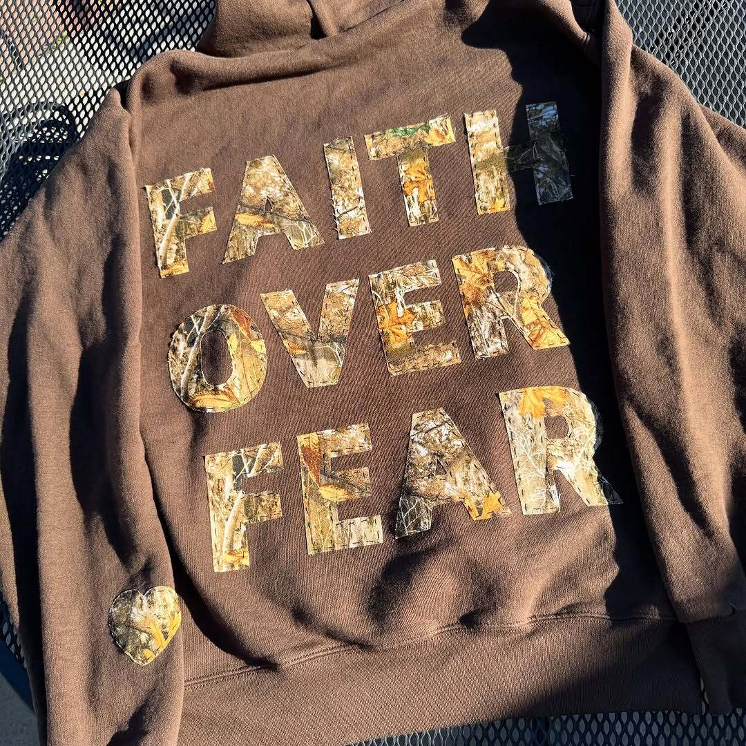Faith Over Fear – The Strength Hoodie