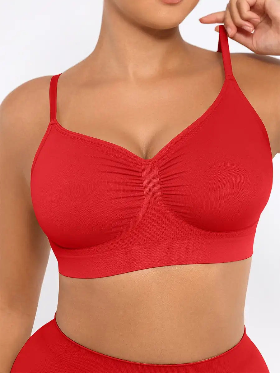 SnugFit Seamless Comfort Bra with Convertible Straps